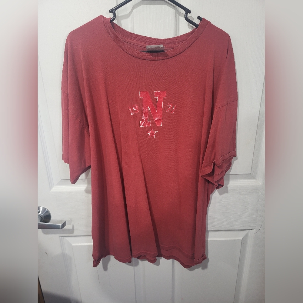 Vintage Y2K Nike 1971 N Logo Graphic T-shirt Mens XXL